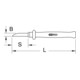 KS Tools Isoliertes Kabel-Abisoliermesser, 200 mm mit 2-Komponenten-Griff-3