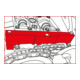 KS Tools Jaguar / Land Rover - Motoreinstell-Werkzeug-Satz, 9-teilig-4