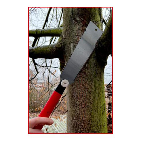 KS Tools Japan-Zugsäge, doppelverzahnt