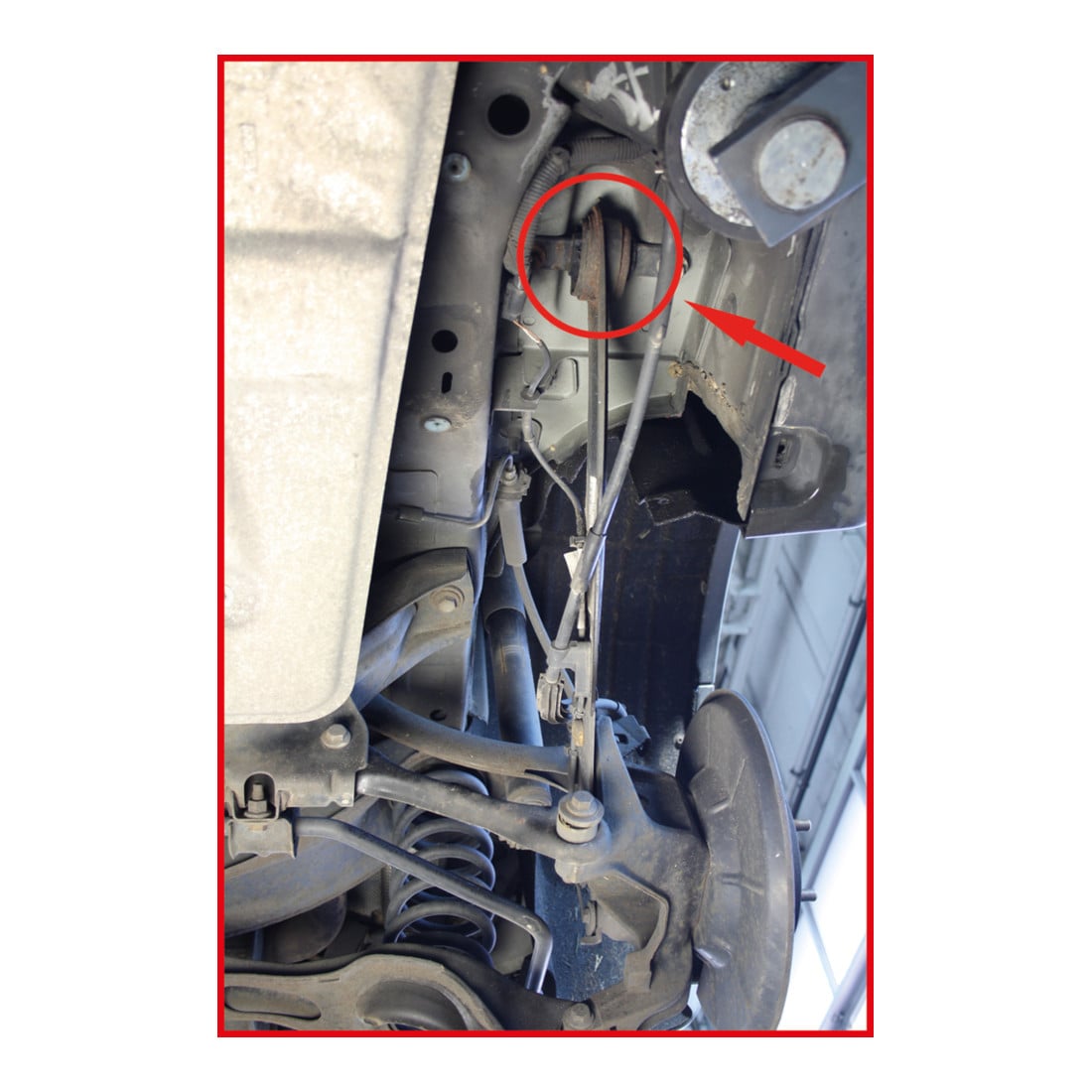 KS Tools Jeu bras transversaux, arrière pour Ford / Mazda / Volvo, 4 pcs.