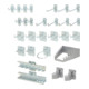 KS Tools Jeu crochets+accessoires d'accroche 28pcs.