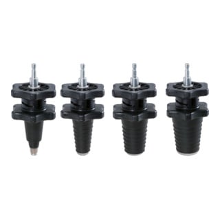 KS Tools Jeu d'adaptateurs coniques de test pour circuit de refroidissement, 4 pcs.