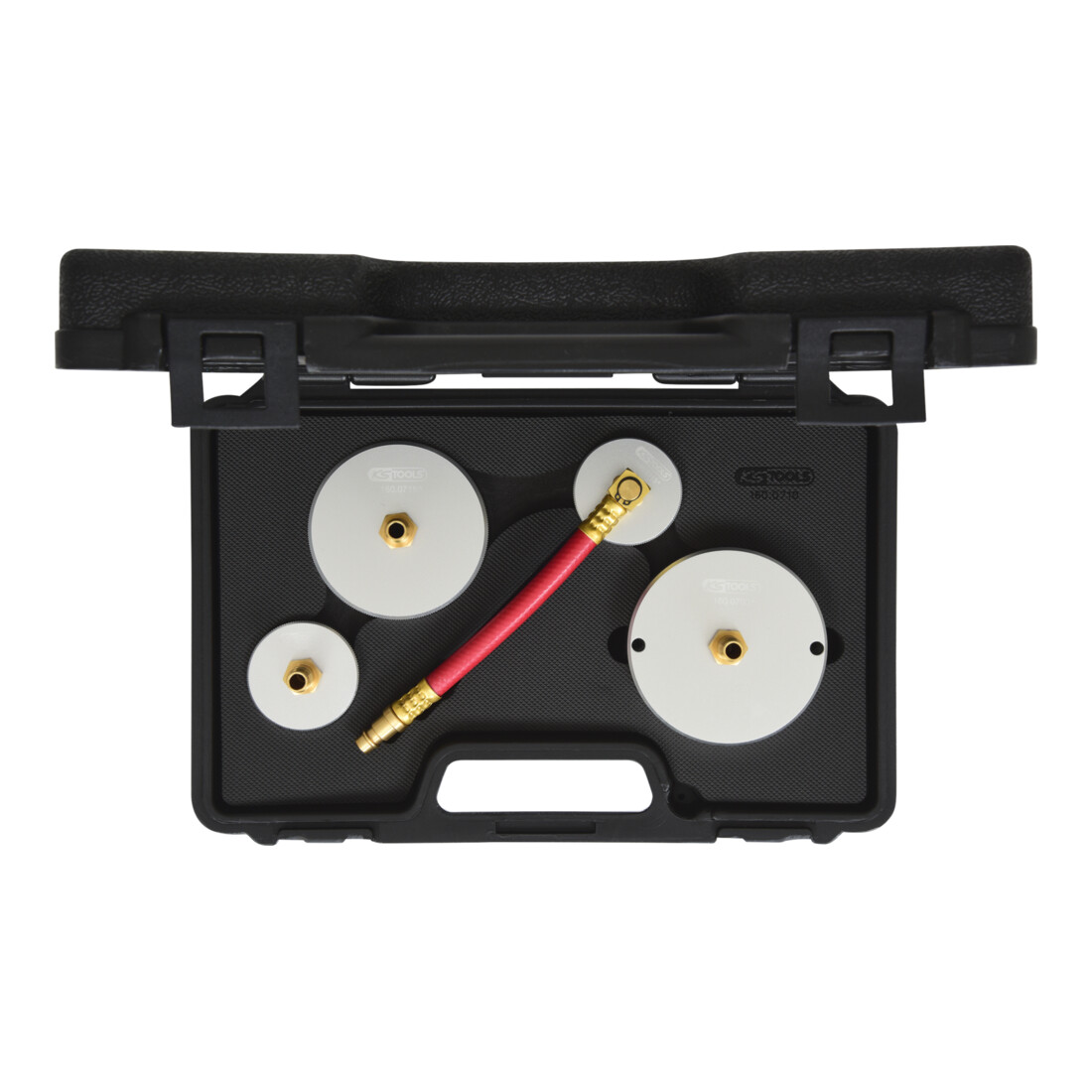 KS Tools Jeu d'adaptateurs universels pour purgeurs de freins, 4 pcs.