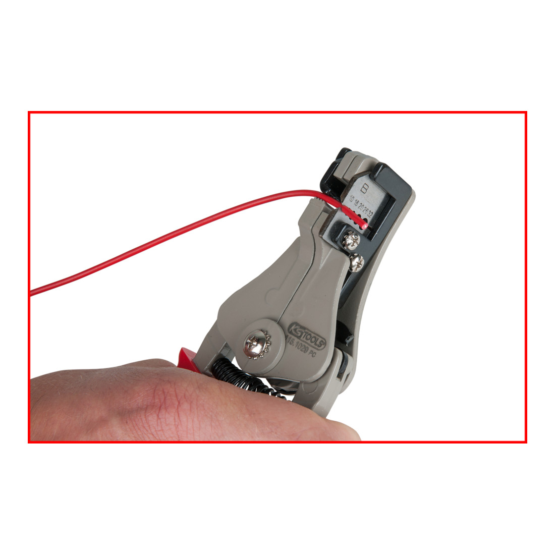 KS Tools Jeu de 283 outils pour le sertissage et le dénudage + cosses, 283 pcs.