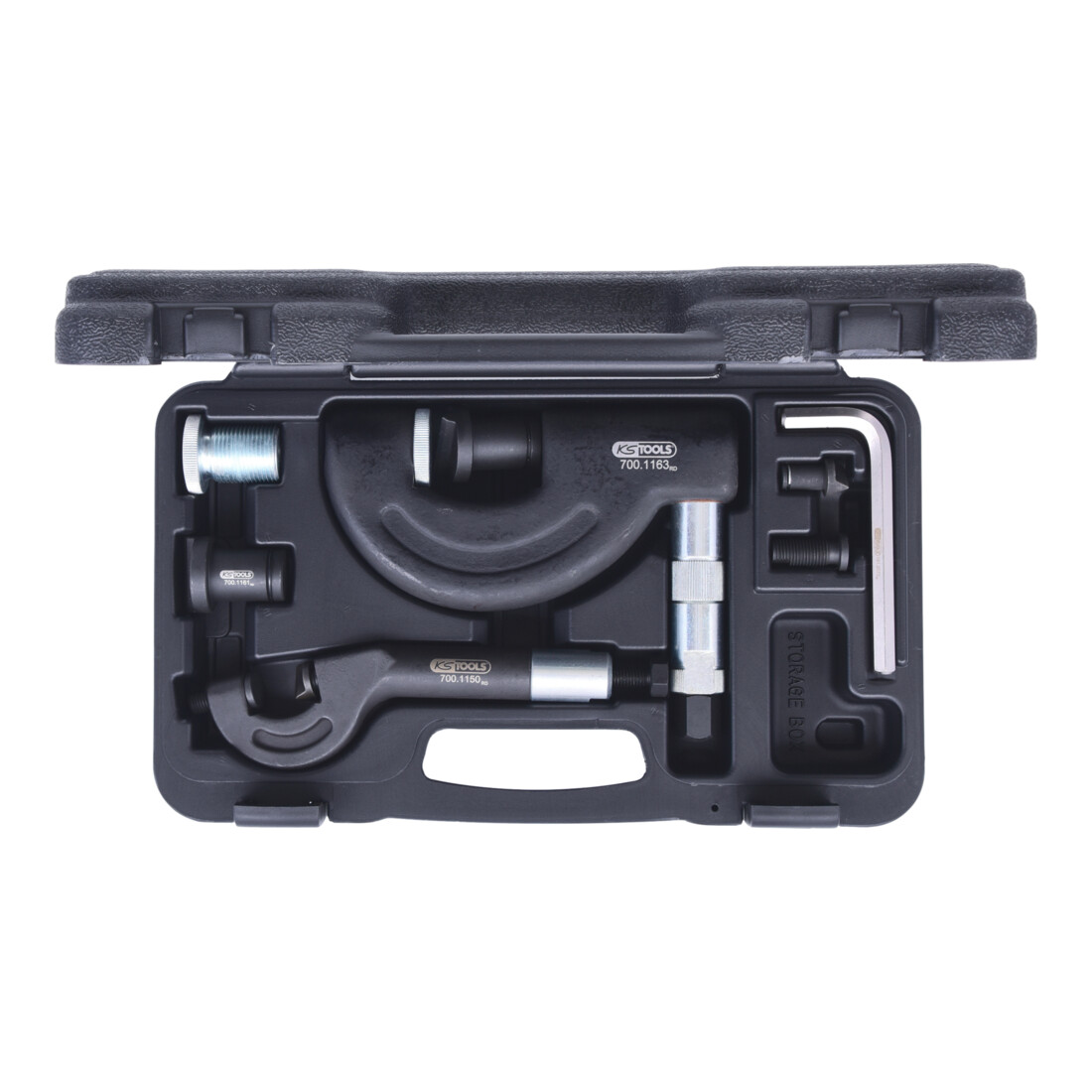 KS Tools Jeu de casse-écrous hydrauliques, 7 pcs.
