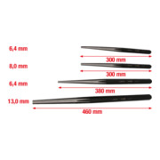 KS Tools Jeu de chasse-goupilles, 4 pcs.-2