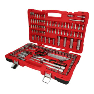 KS Tools Jeu de clés à douille 1/4"+1/2", 151 pcs