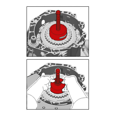 KS Tools Jeu de clés à ergots, 20 pcs.