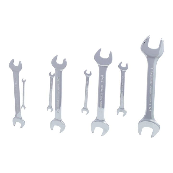 KS Tools Jeu de clés à fourche CHROMEplus, 8 pcs.