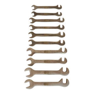 KS Tools Jeu de clés à fourches BRONZEplus, petit, 10 pcs.