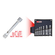 KS Tools Jeu de clés à pipe débouchées ULTIMATEplus, 10pcs.-1