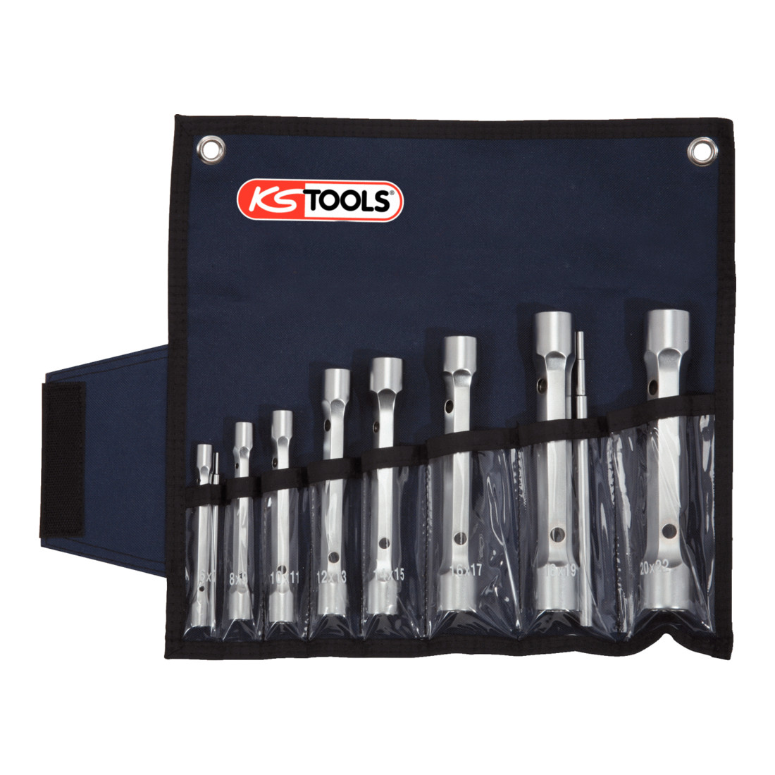 KS Tools Jeu de clés à pipe débouchées ULTIMATEplus, 10pcs.