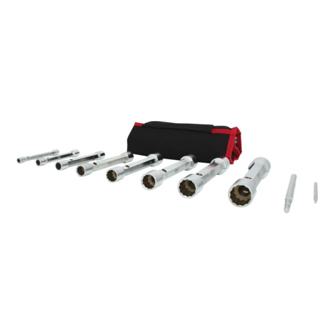 KS Tools Jeu de clés à pipe débouchées ULTIMATEplus, 10pcs.