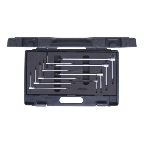 KS Tools Jeu de clés à poignée en T, TX, 9 pcs.