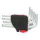 KS Tools Jeu de clés à six pans creux à bout sphérique, 10 pièces, courtes, 1,5-10mm