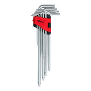 KS Tools Jeu de clés Allen Torx avec trou, XL, 9 pcs.TB10-TB50