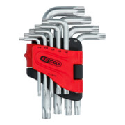 KS Tools Jeu de clés Allen TX avec trou, courtes, 9 pcs.TB10-TB50-4