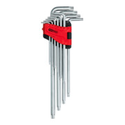 KS Tools Jeu de clés Allen TX avec trou, XL, 10 pcs.TB8-TB50-1
