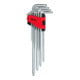 KS Tools Jeu de clés Allen TX avec trou, XL, 10 pcs.TB8-TB50
