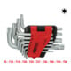 KS Tools Jeu de clés Allen TX, courtes, 10 pcs.