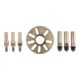 KS Tools Jeu de clés de maintien pour poulie pour Mercedes, 7 pcs.