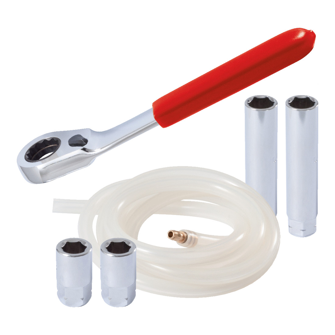 KS Tools Jeu de clés de purge de frein, 6 pcs