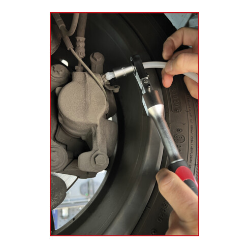 KS Tools Jeu de clés de purge de frein pour VAG, 11 pcs