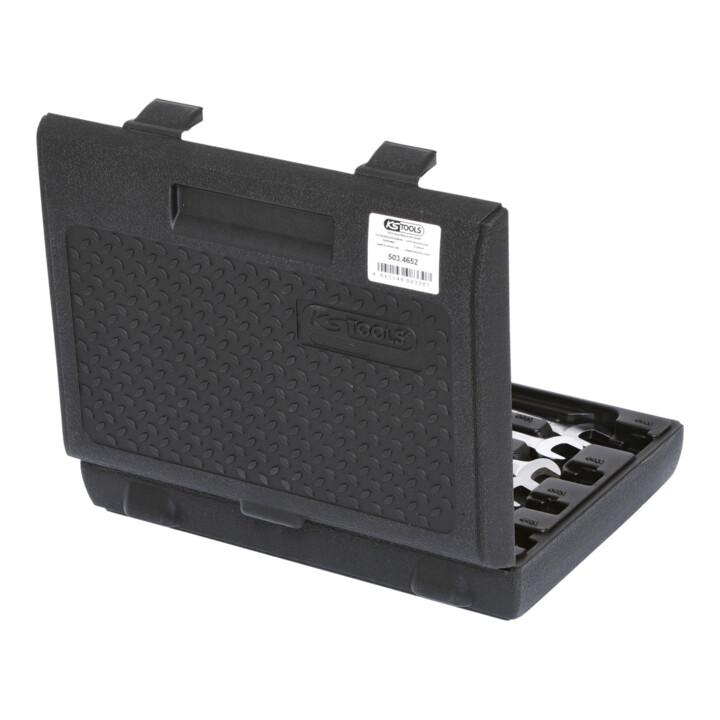 KS Tools Jeu de clés mixtes à cliquet courtes GEARplus, 12 pcs.