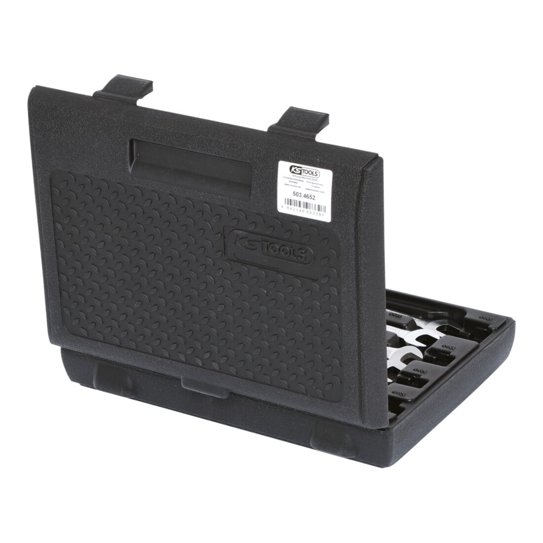 KS Tools Jeu de clés mixtes à cliquet courtes GEARplus, 12 pcs.
