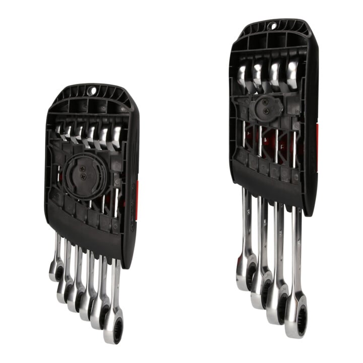 KS Tools Jeu de clés mixtes à cliquet GEARplus, 10 pcs.