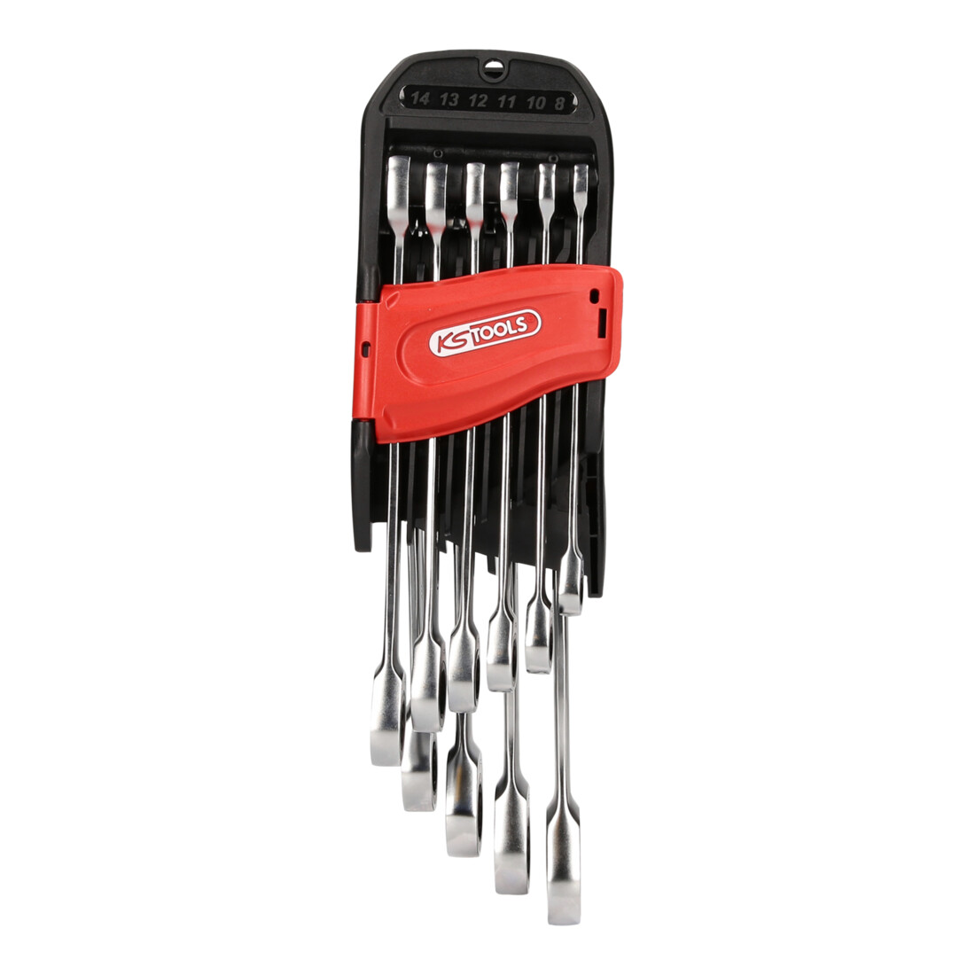 KS Tools Jeu de clés mixtes à cliquet GEARplus, 10 pcs.