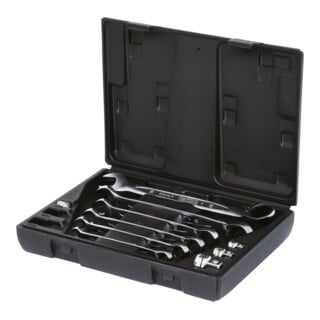 KS Tools Jeu de clés mixtes à cliquet réversible GEARplus,10 pcs.