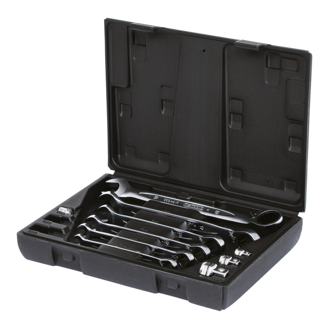 KS Tools Jeu de clés mixtes à cliquet réversible GEARplus,10 pcs.
