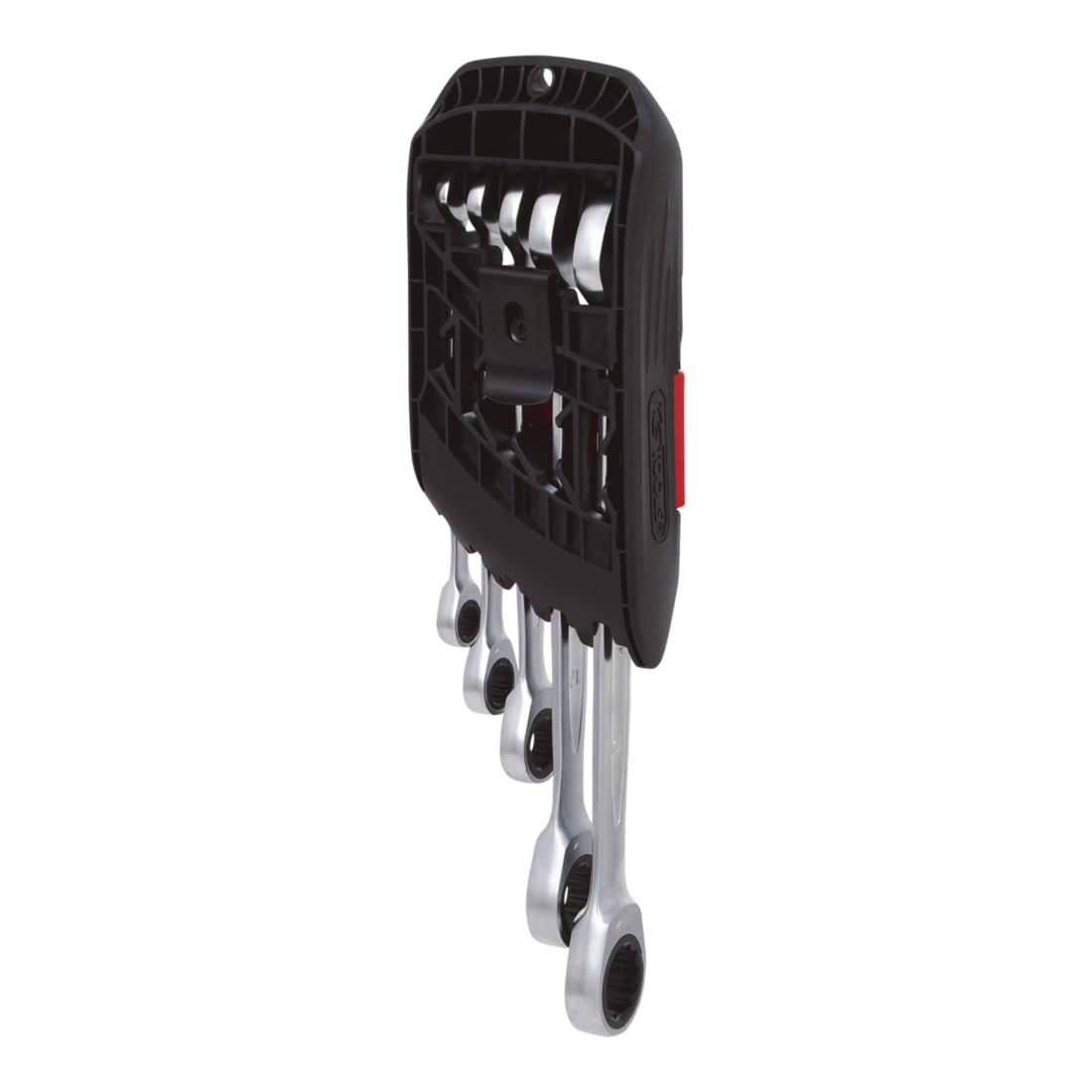 KS Tools Jeu de clés mixtes à cliquet réversible GEARplus, 5 pcs. 8-19mm