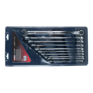 KS Tools Jeu de clés mixtes CHROMEplus, extra longues, 10 pcs.