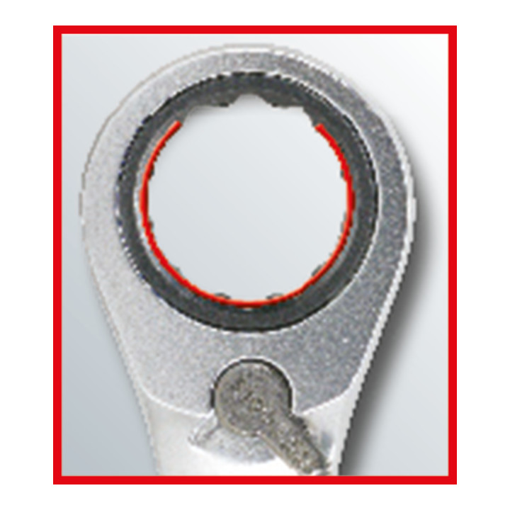 KS Tools Jeu de clés mixtes coudées avec anneau d'arrêt GEARplus RINGSTOP, 5 pcs.