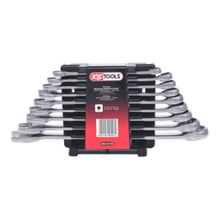 KS Tools Jeu de clés mixtes coudées EDELSTAHL, 9 pcs.