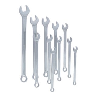 KS Tools Jeu de clés mixtes, extra-longues, 11 pcs. 12-24mm