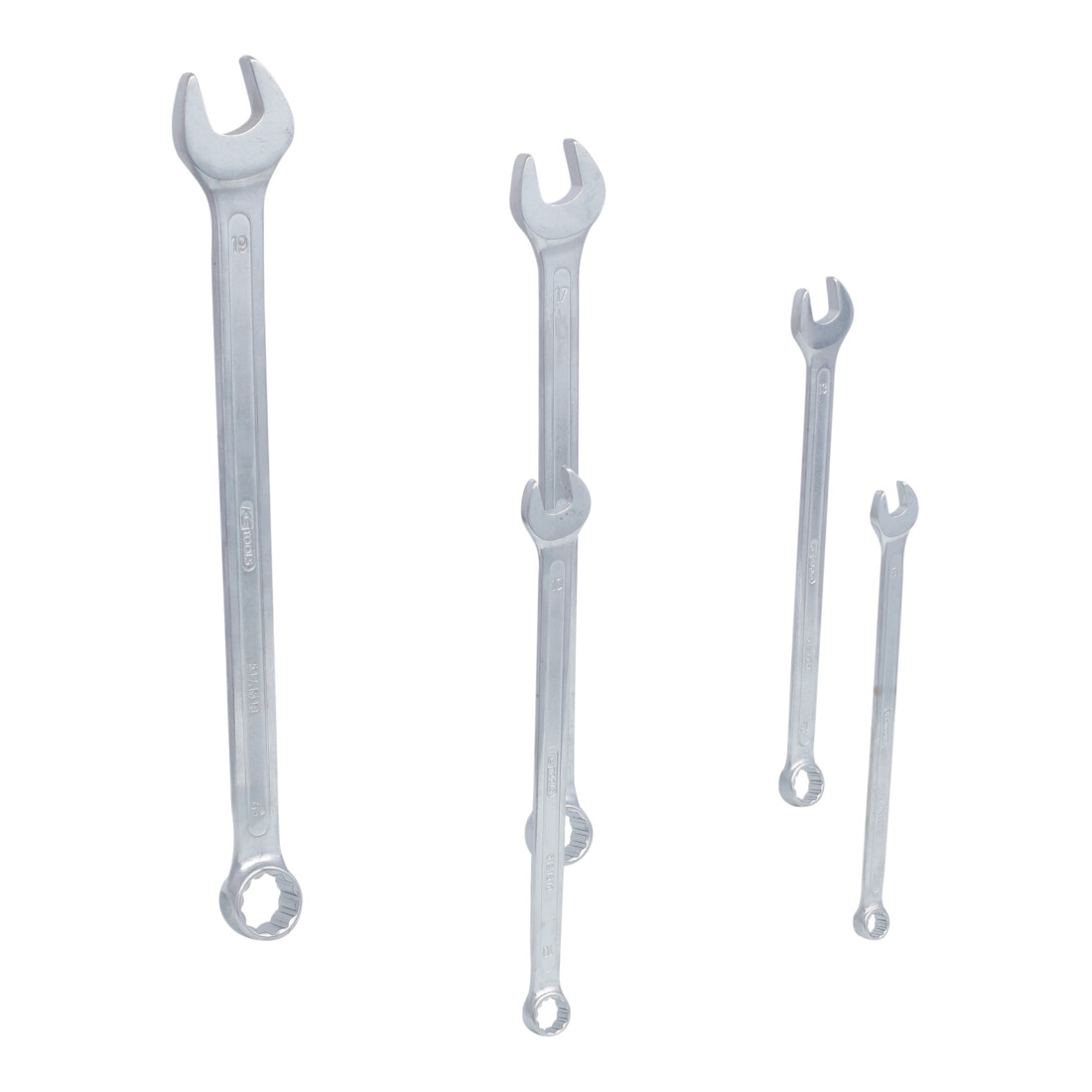 KS Tools Jeu de clés mixtes, extra-longues, 5 pcs. 8-19mm