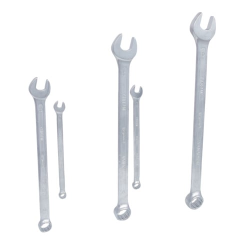 KS Tools Jeu de clés mixtes, extra-longues, 5 pcs. 8-19mm