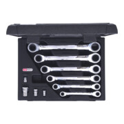 KS Tools Jeu de clés polygonales à cliquet GEARplus, 10 pcs. 8-19mm-2