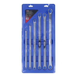 KS Tools Jeu de clés polygonales CHROMEplus, extra longues, 6 pcs.