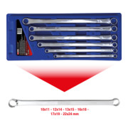 KS Tools Jeu de clés polygonales CHROMEplus, extra longues, 6 pcs.-2