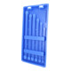 KS Tools Jeu de clés polygonales CHROMEplus, extra longues, 6 pcs.