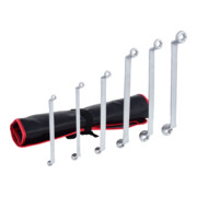 KS Tools Jeu de clés polygonales contre-coudées TX E, 6 pcs.-1