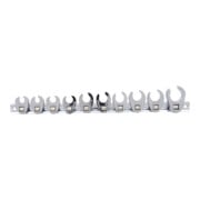 KS Tools Jeu de clés type QFC, 3/8" - 12 pans, 10 pcs.10-22mm-1