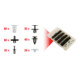 KS Tools Jeu de clips de fixation - BMW, 290 pcs