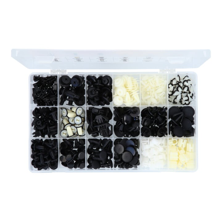 KS Tools Jeu de clips de fixation - Honda, 418 pcs