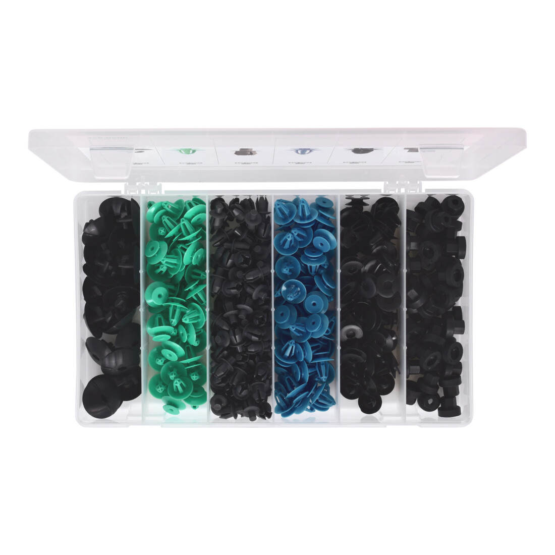 KS Tools Jeu de clips de fixation - Opel, 300 pcs