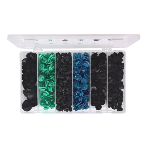 KS Tools Jeu de clips de fixation - Opel, 300 pcs